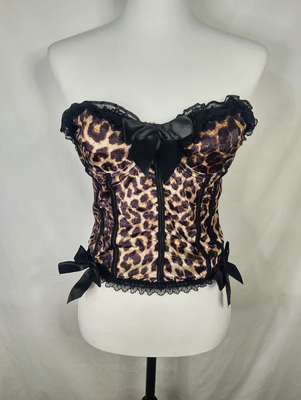 NWT Romwe J Fashion Y2K Gyaru Corset Top Sz L - Picture 2 of 11